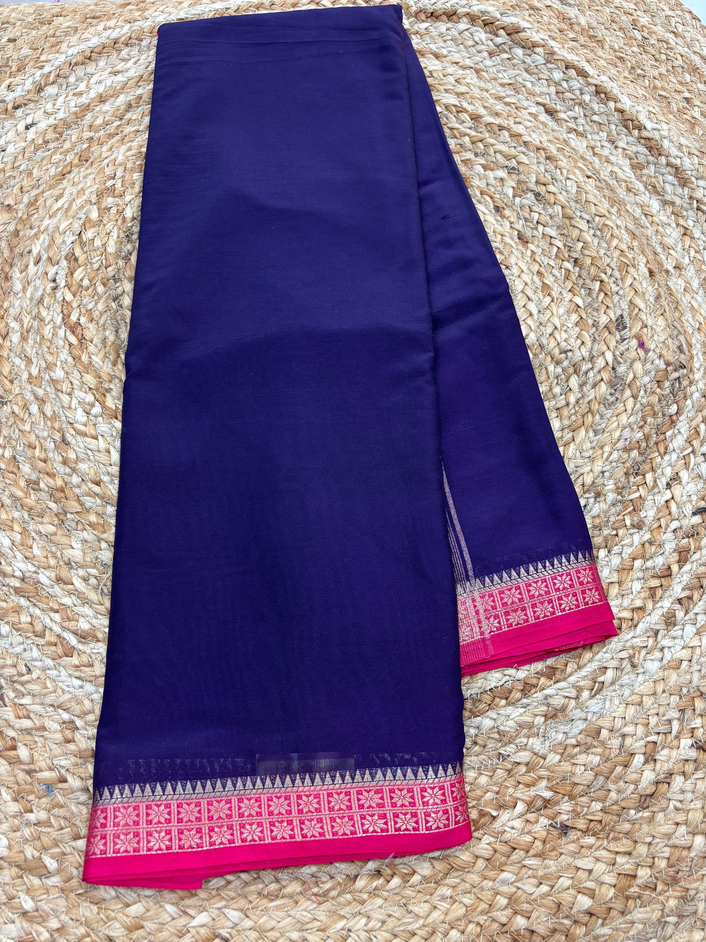 Mysore Crepe Small Borders-27