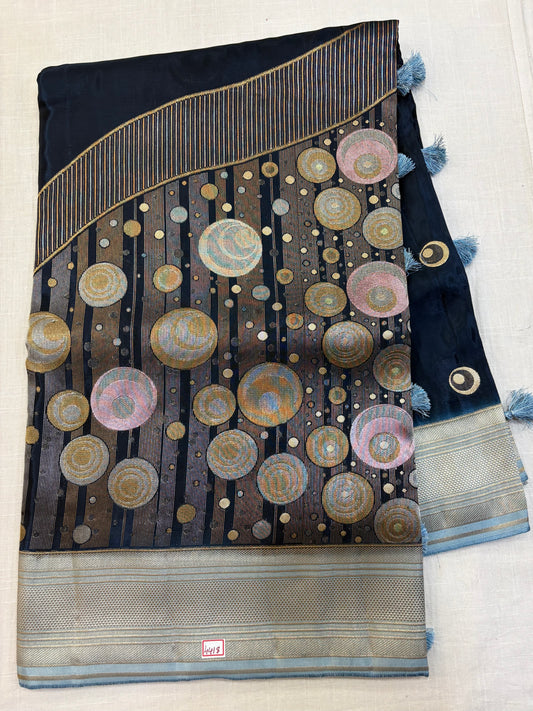 Designer HO Meenakri Weaving Saree