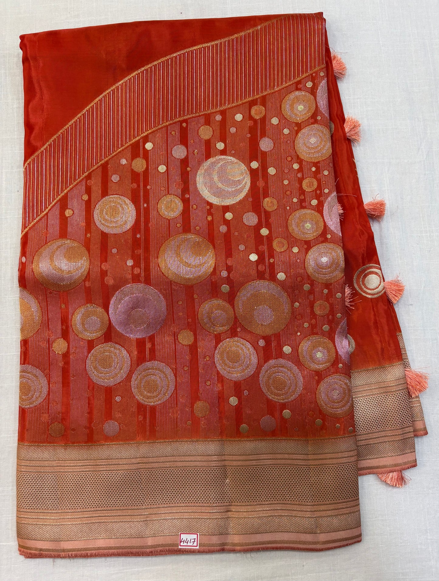 Designer HO Meenakri Weaving Saree
