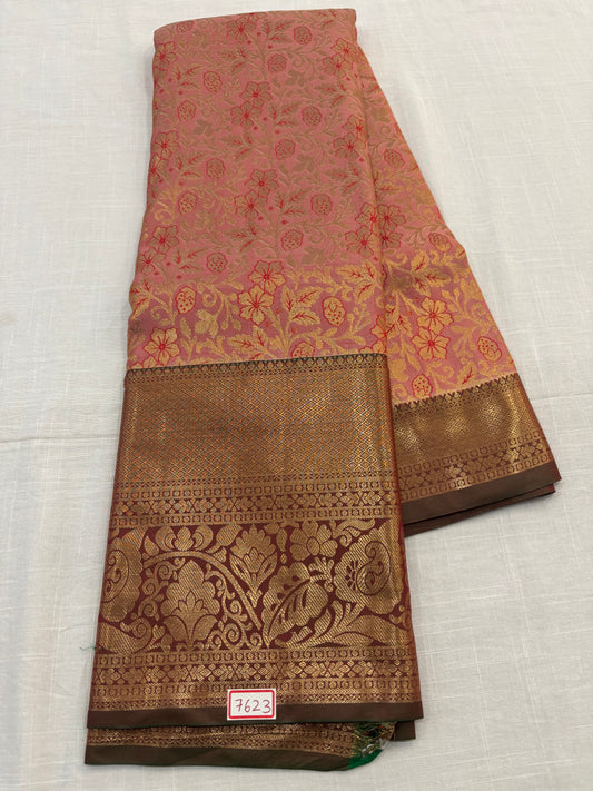 Semi Kanchi Pattu Saree