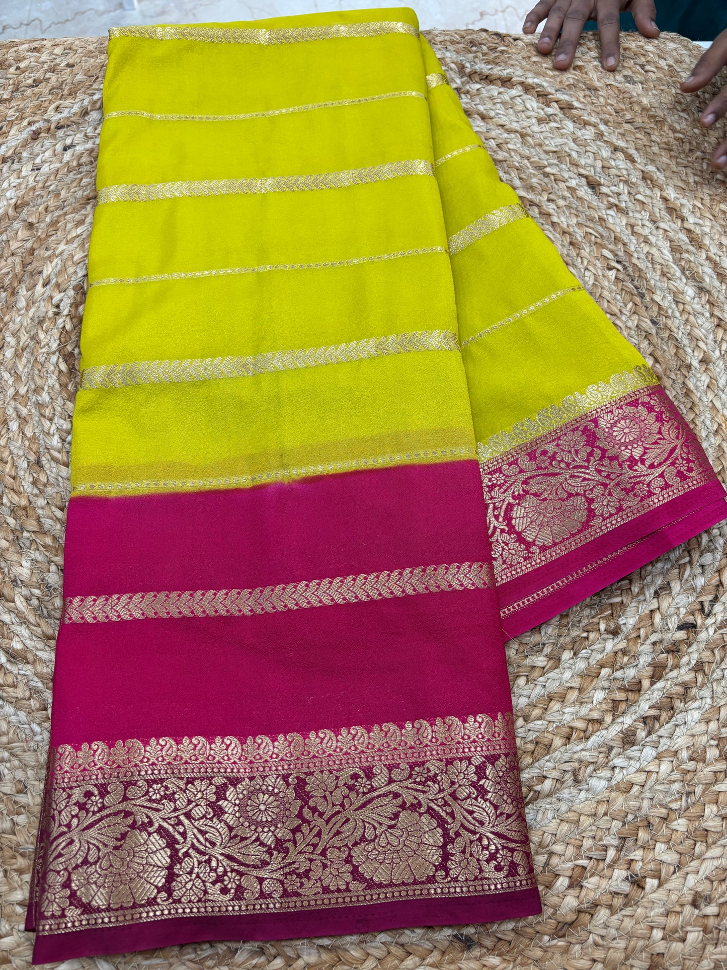 Mysore  Crepe offer saree-999-31