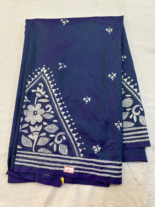 Kantha work sarees