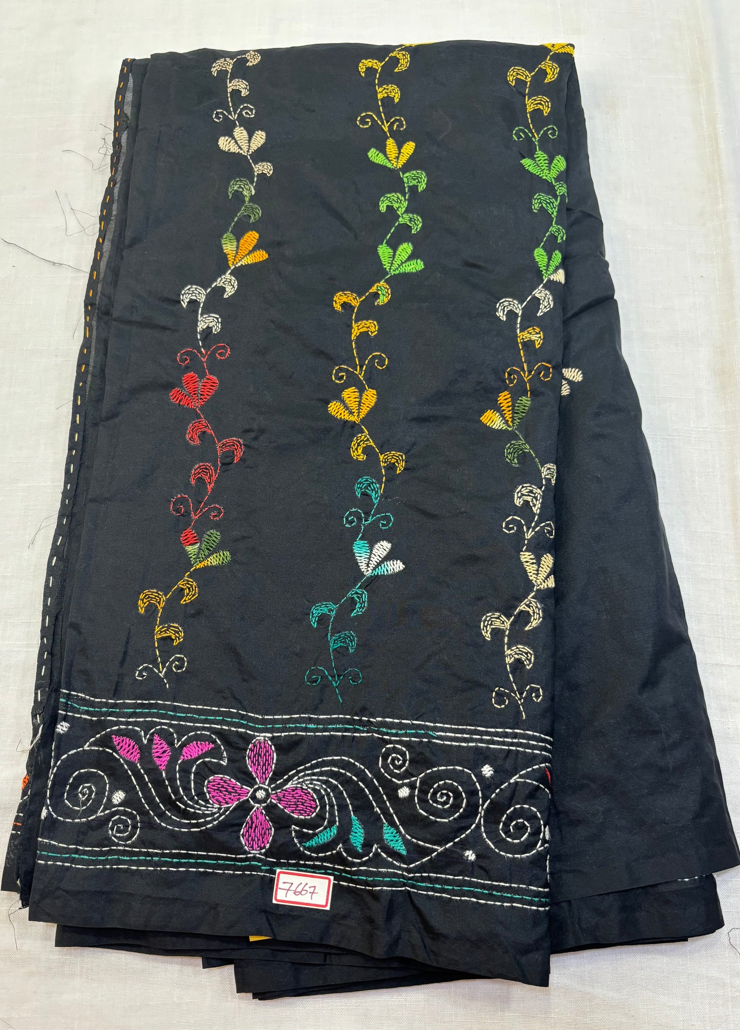 Kantha work sarees