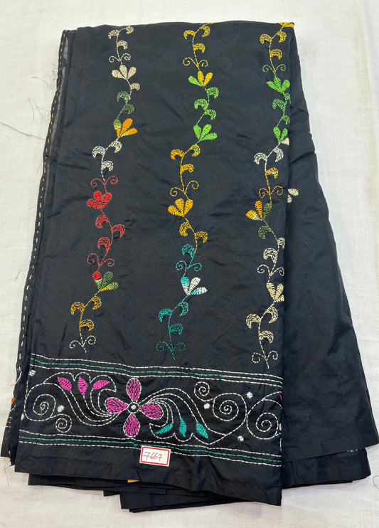 Kantha work sarees