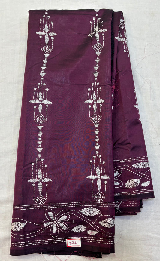 Kantha work sarees