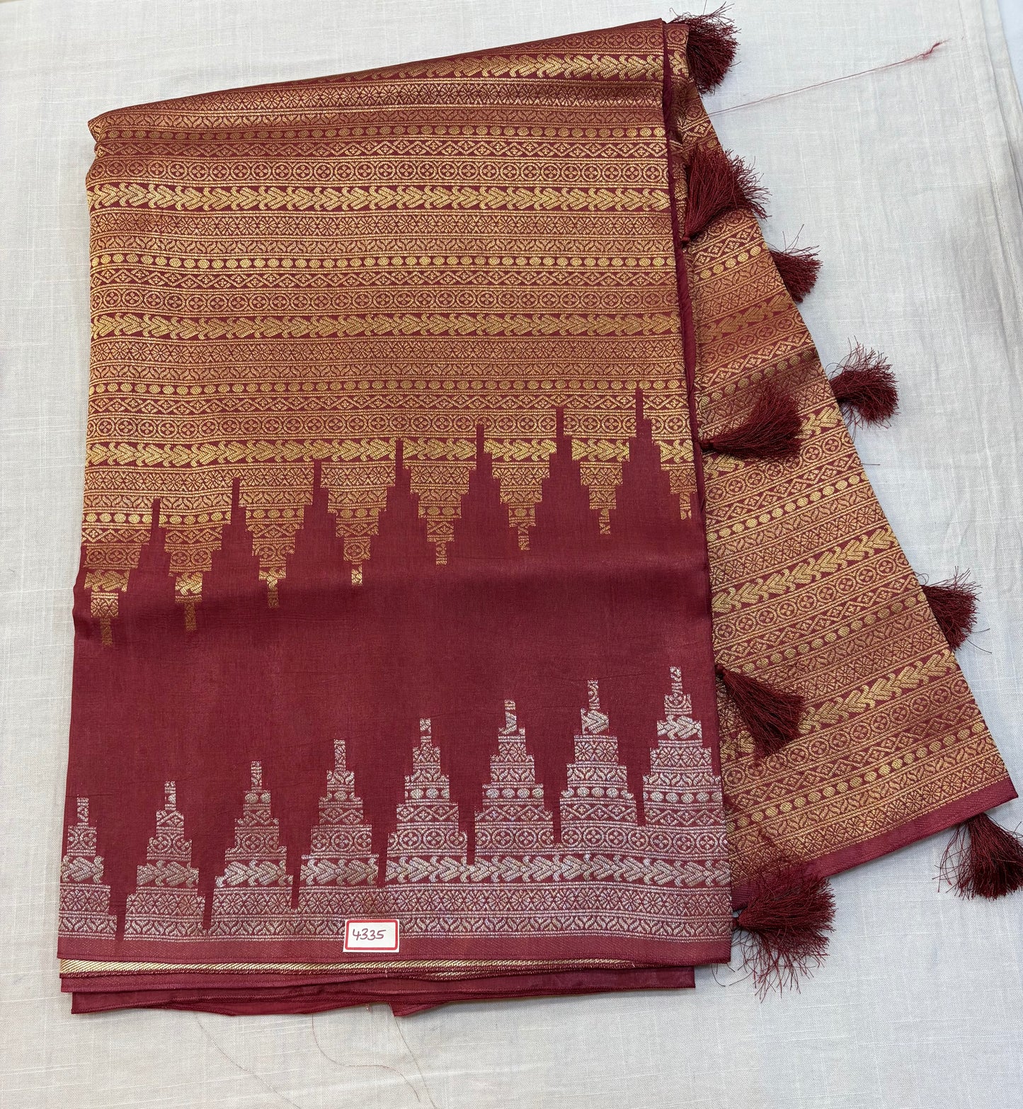 Russian Crepe saree