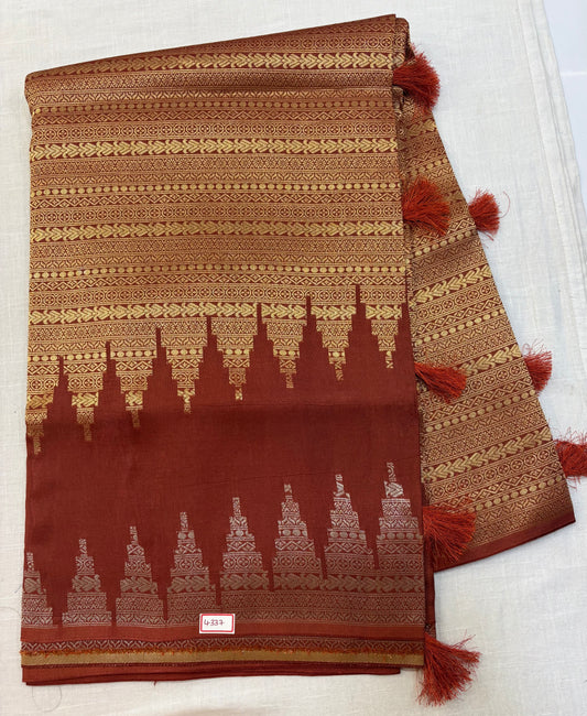 Russian Crepe saree