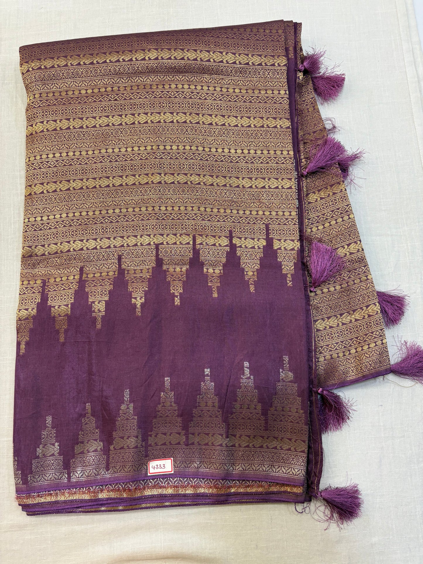 Russian Crepe saree