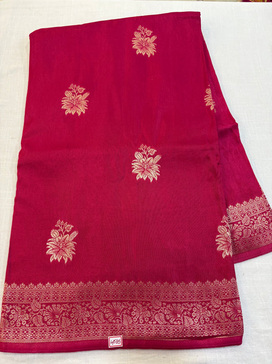 Russian Crepe saree