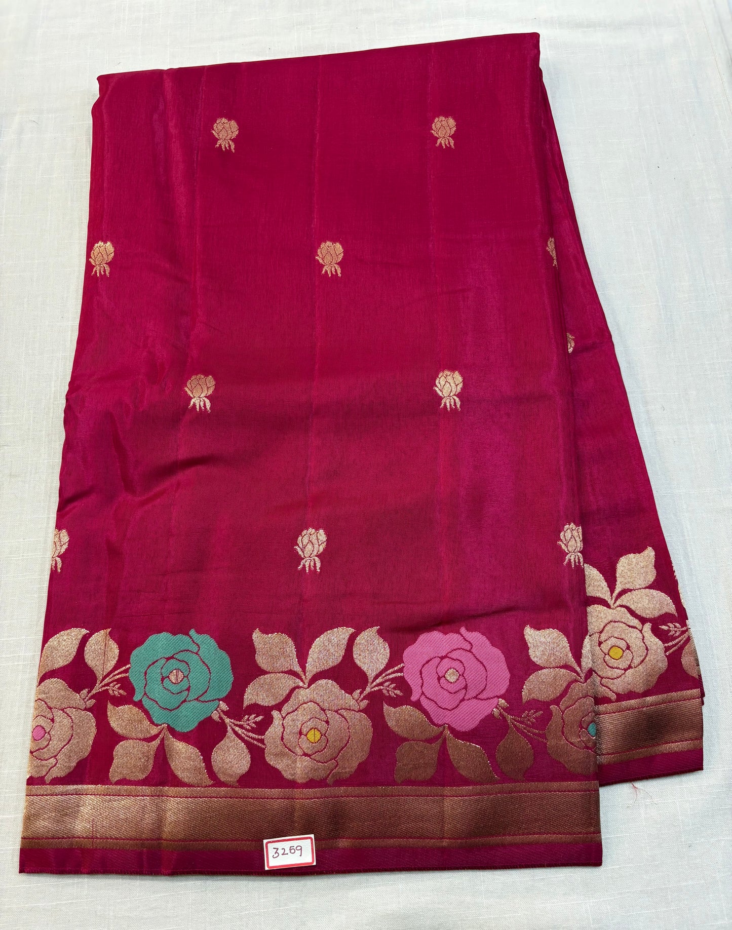 Russian Crepe saree