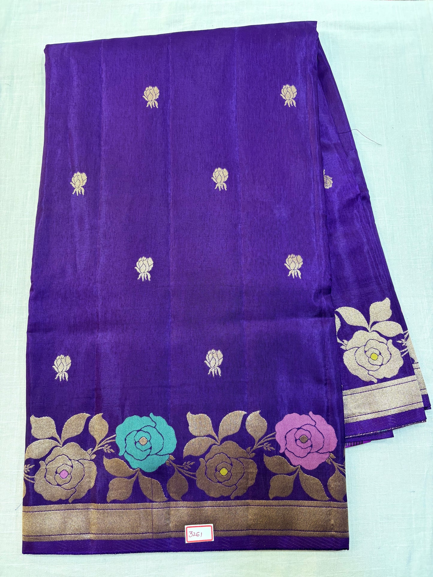 Russian Crepe saree