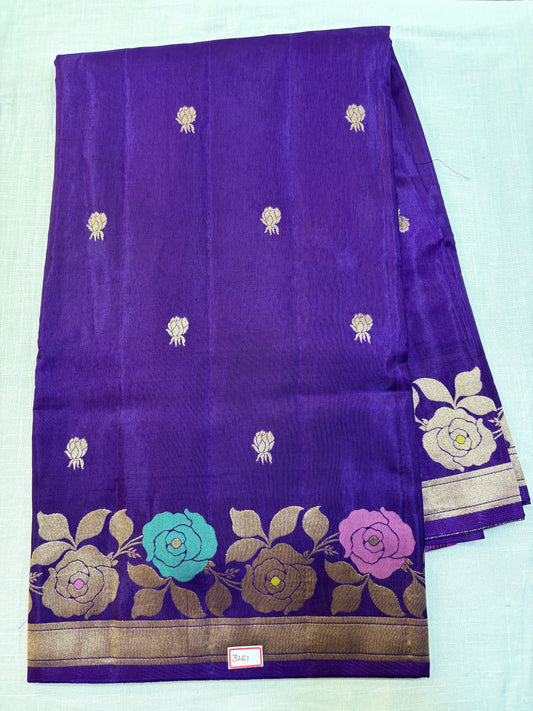 Russian Crepe saree