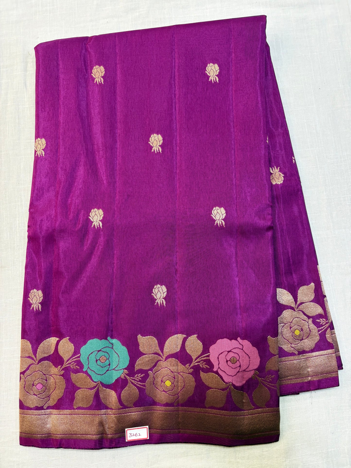 Russian Crepe saree