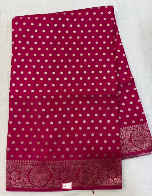 Russian Crepe saree