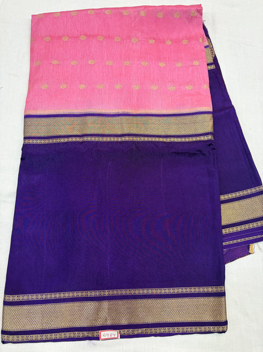 Vintage Russian Crepe saree