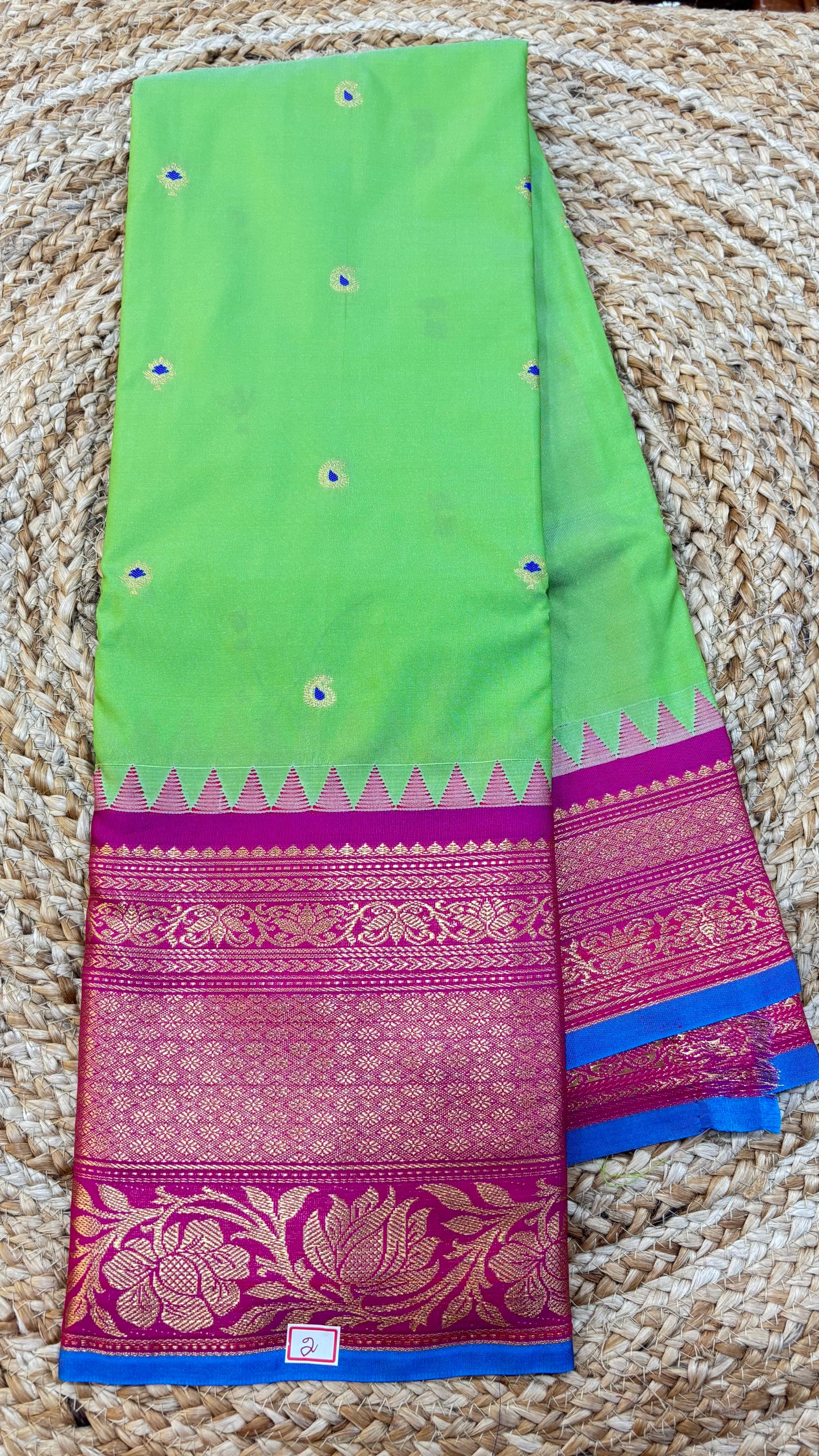 Semi Gadwal Silk Saree