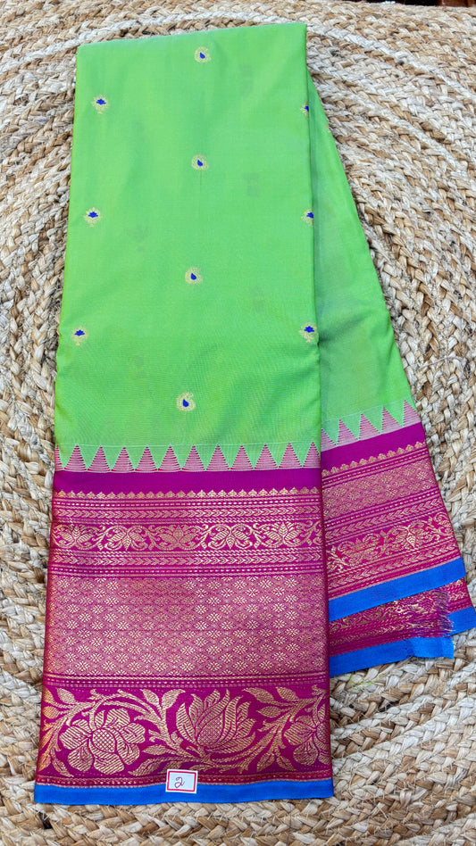Semi Gadwal Silk Saree