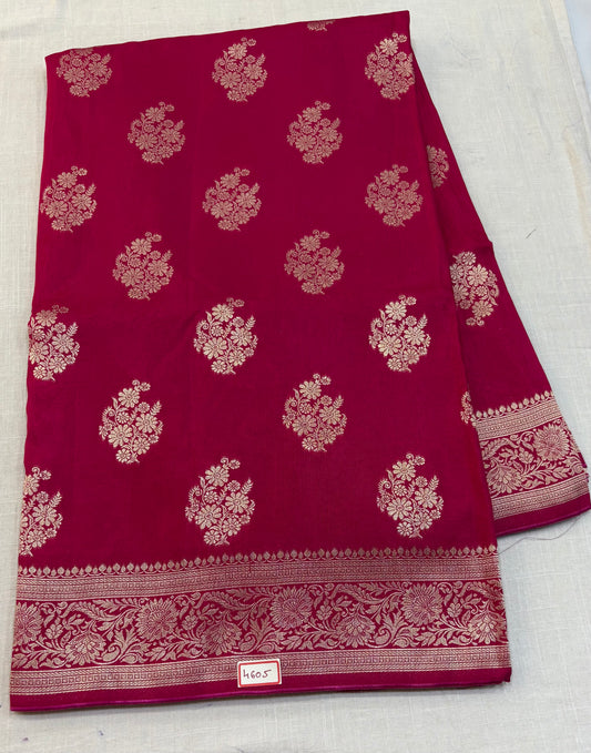 Russian Crepe saree