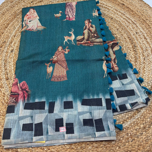 Bamboo silk sarees