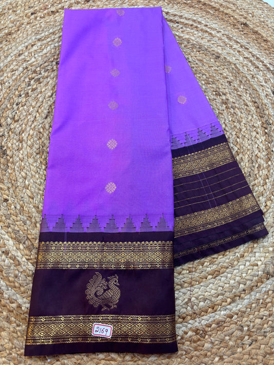 Semi Gadwal Silk Saree