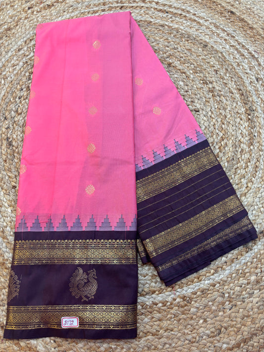 Semi Gadwal Silk Saree