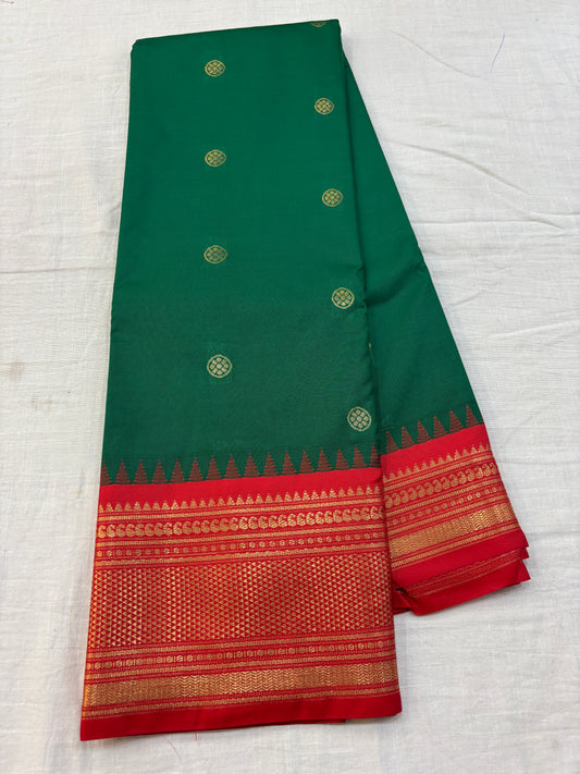 Semi Gadwal Silk Saree