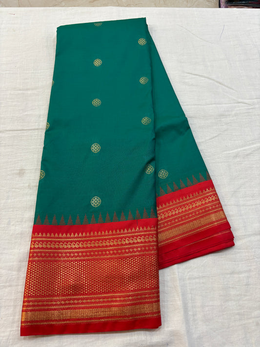 Semi Gadwal Silk Saree