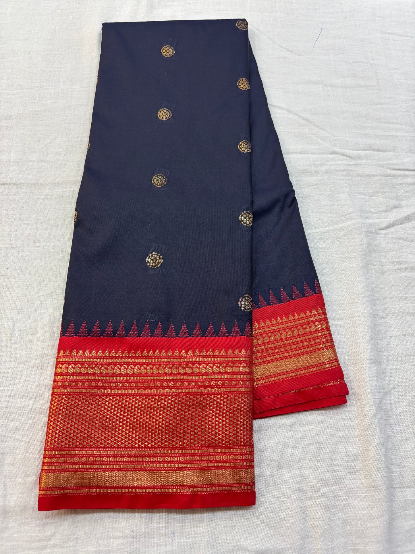 Semi Gadwal Silk Saree