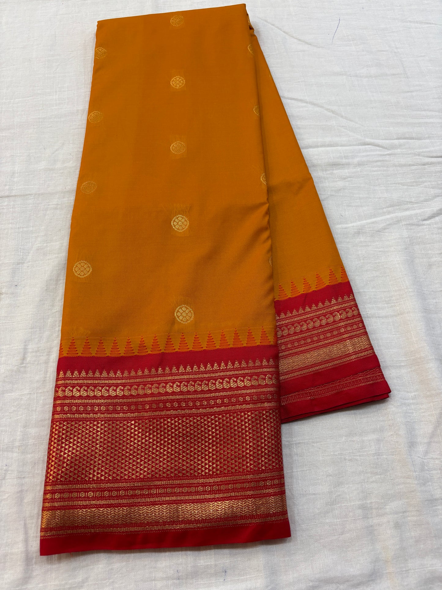 Semi Gadwal Silk Saree