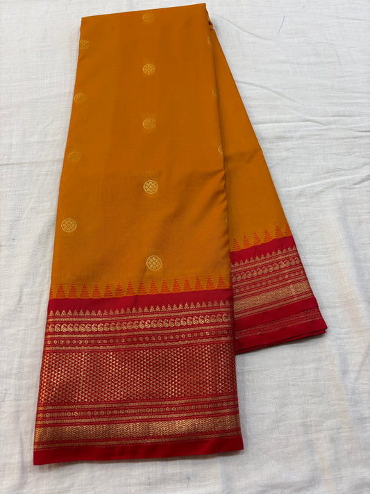 Semi Gadwal Silk Saree