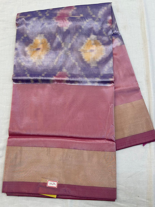 Pochampally ikkat printed sarees
