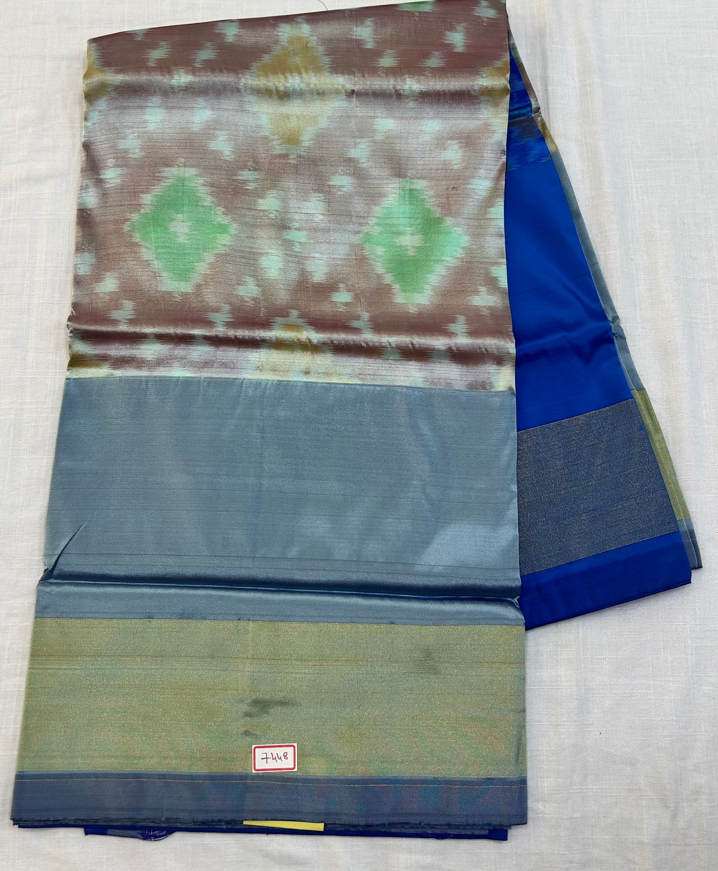Pochampally ikkat printed sarees