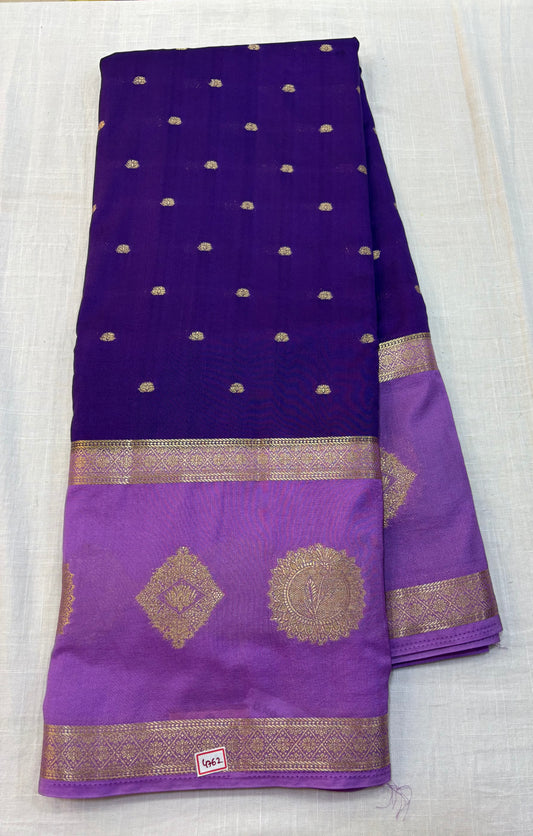Mysore Crepe Saree
