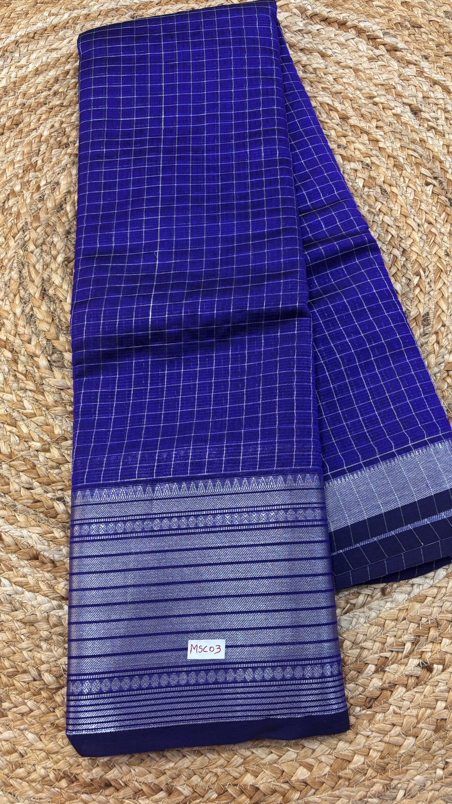 Mangalgiri Checks Saree