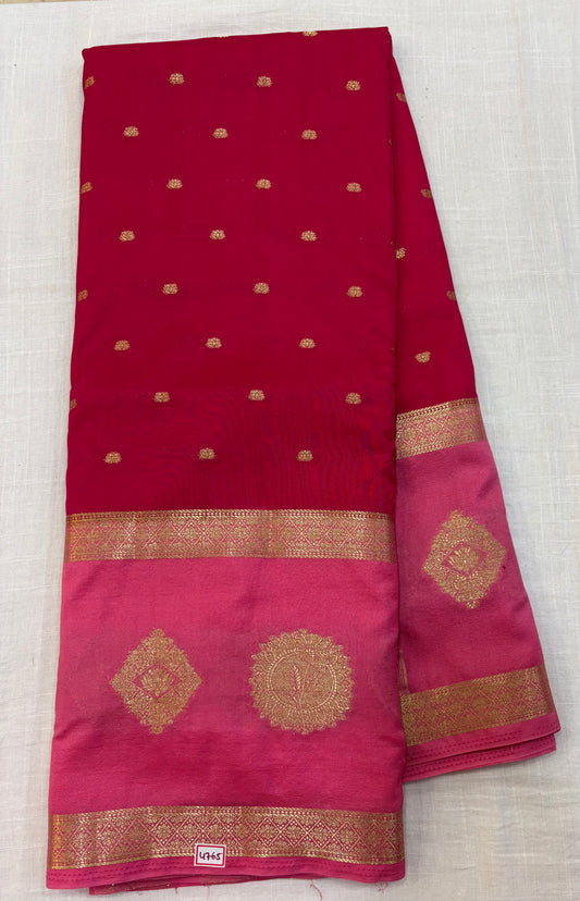 Mysore Crepe Saree