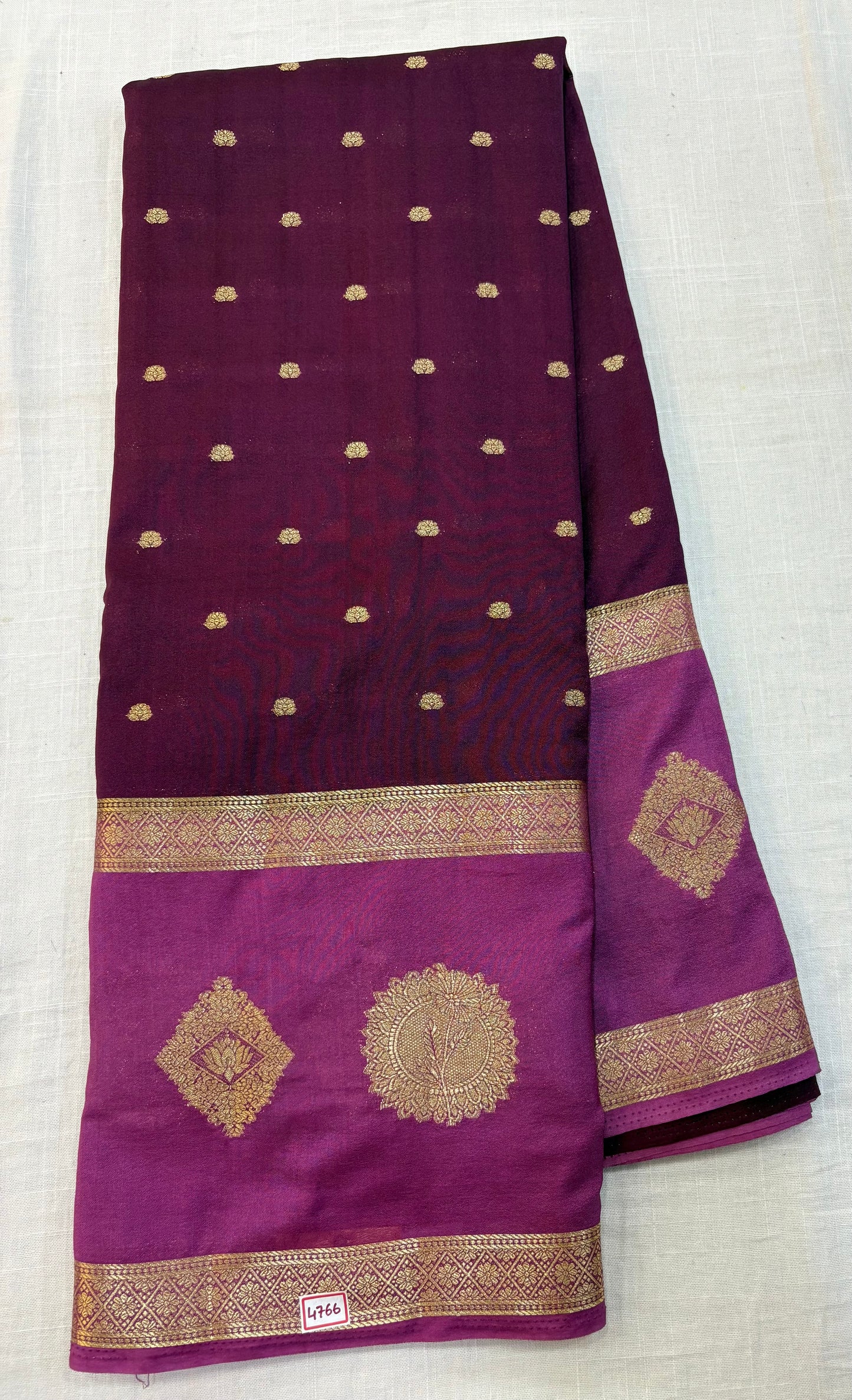 Mysore Crepe Saree