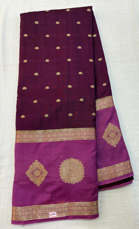 Mysore Crepe Saree