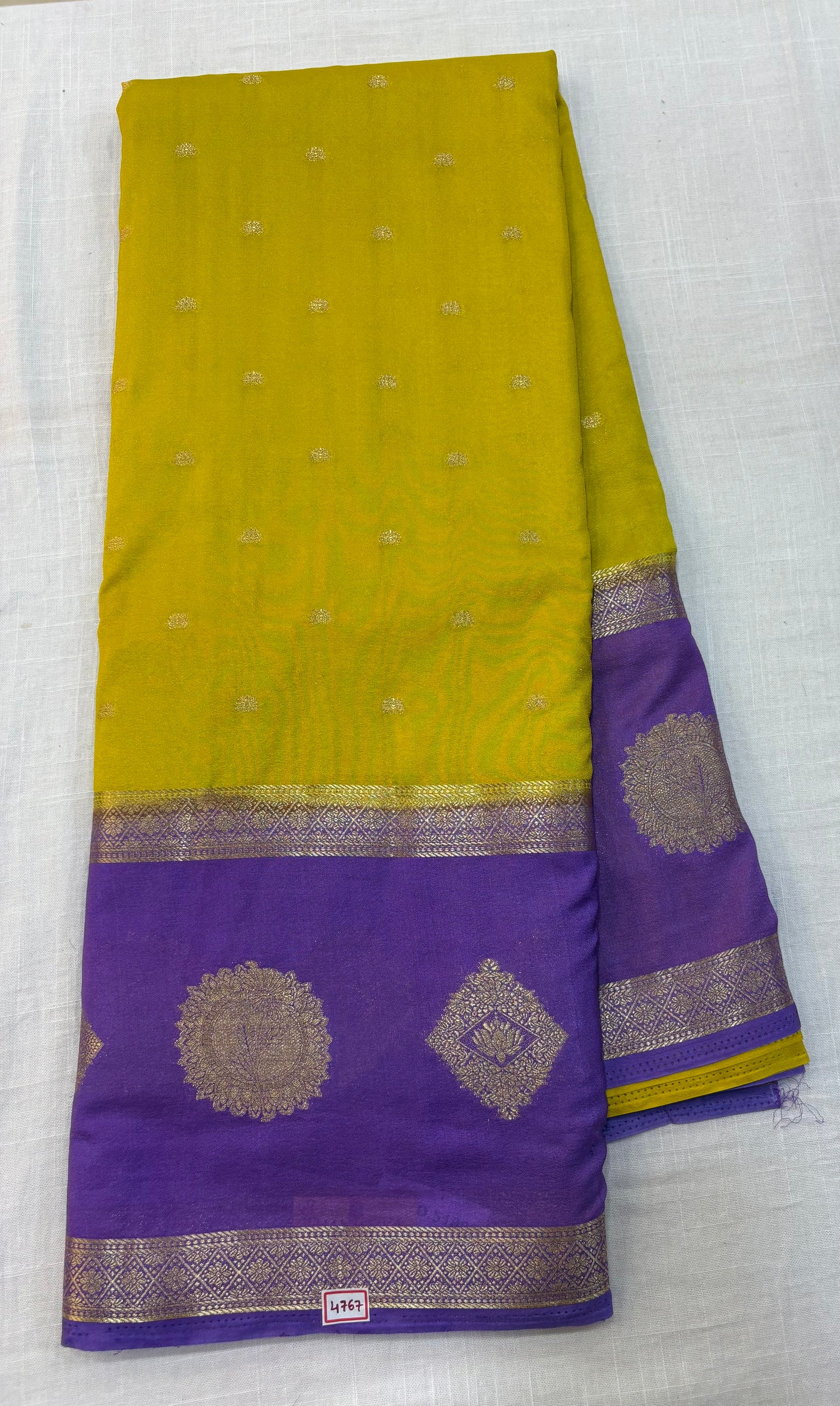 Mysore Crepe Saree