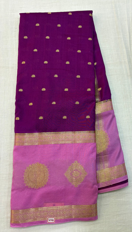 Mysore Crepe Saree