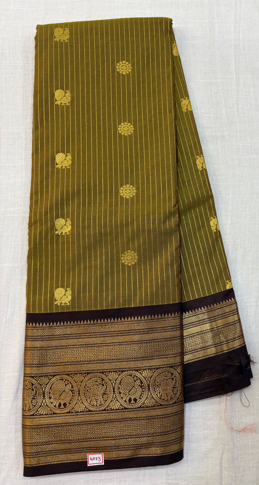 Semi Gadwal Silk Saree