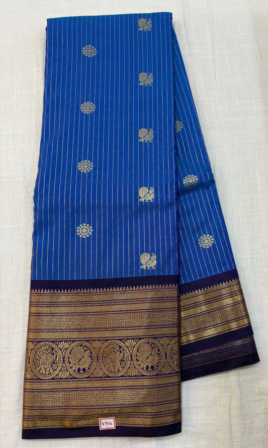 Semi Gadwal Silk Saree