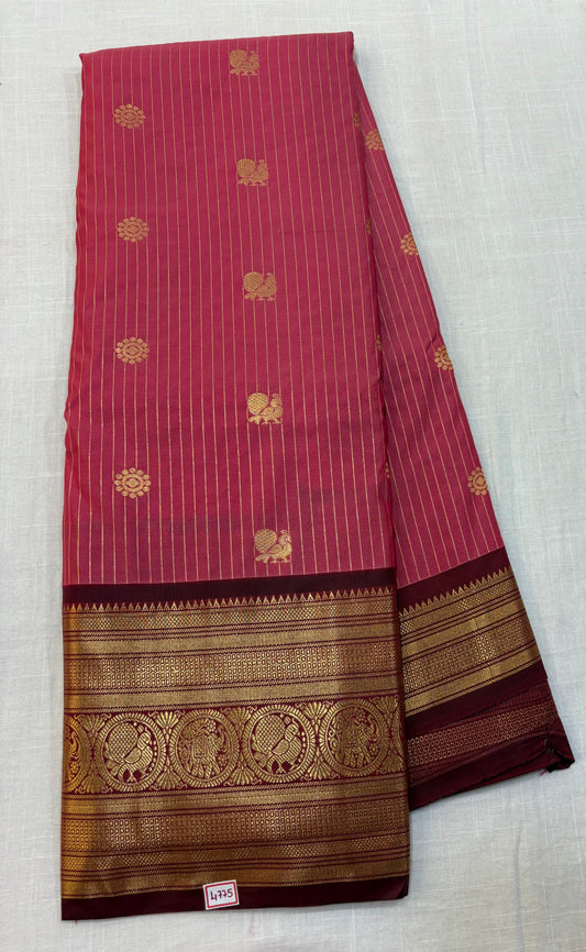 Semi Gadwal Silk Saree