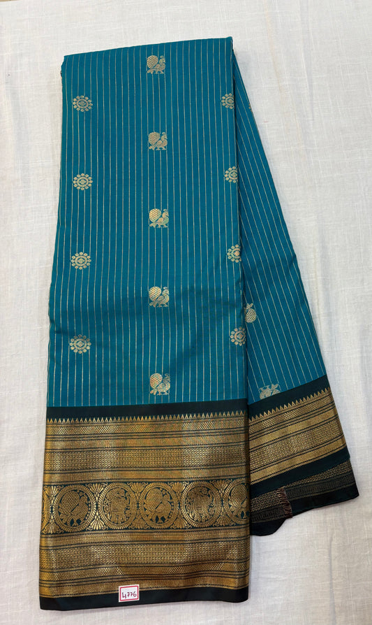 Semi Gadwal Silk Saree