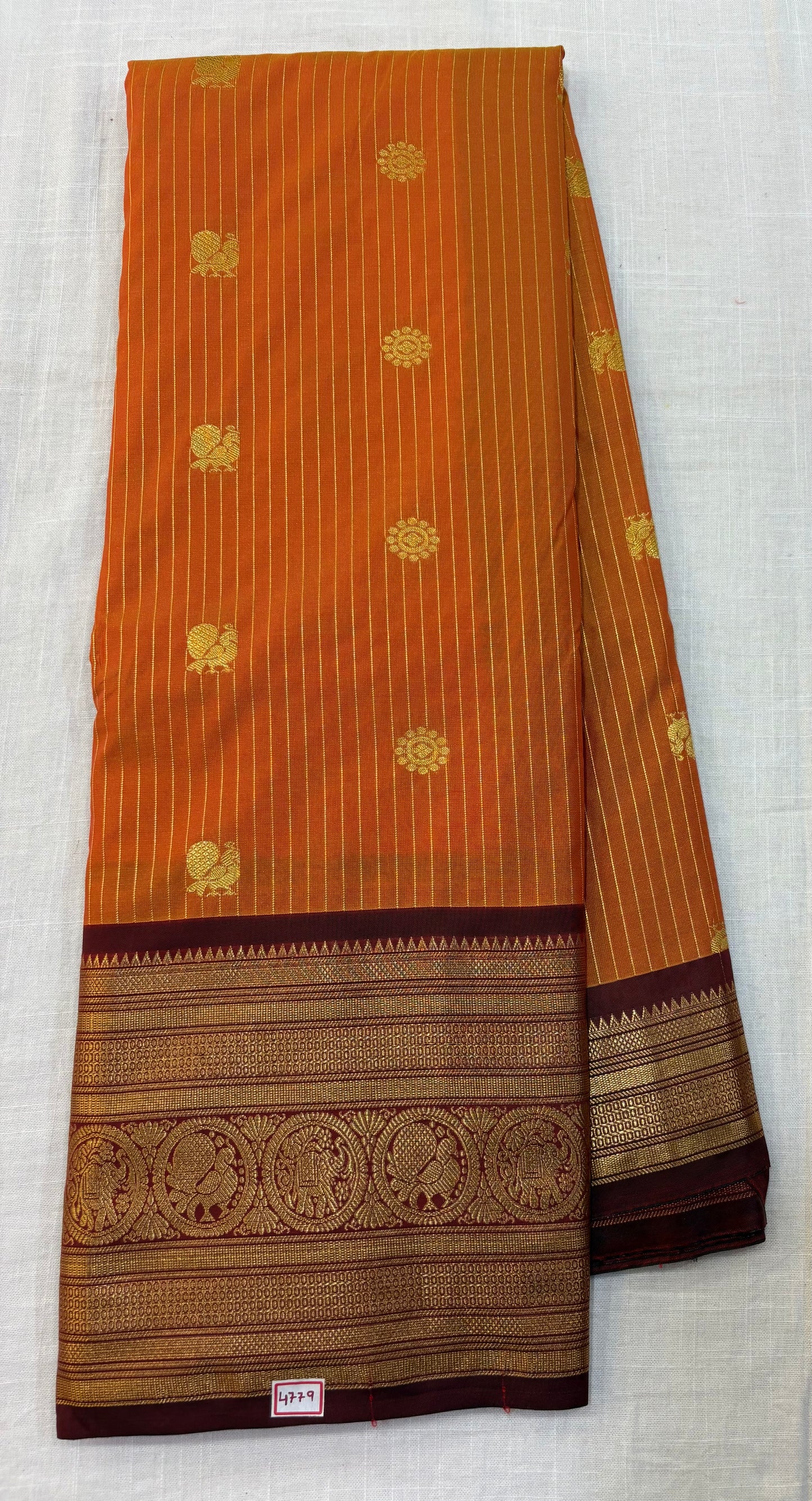 Semi Gadwal Silk Saree