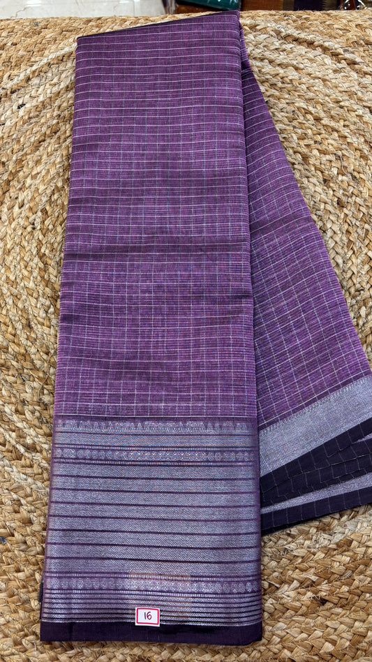 Mangalgiri Checks Saree