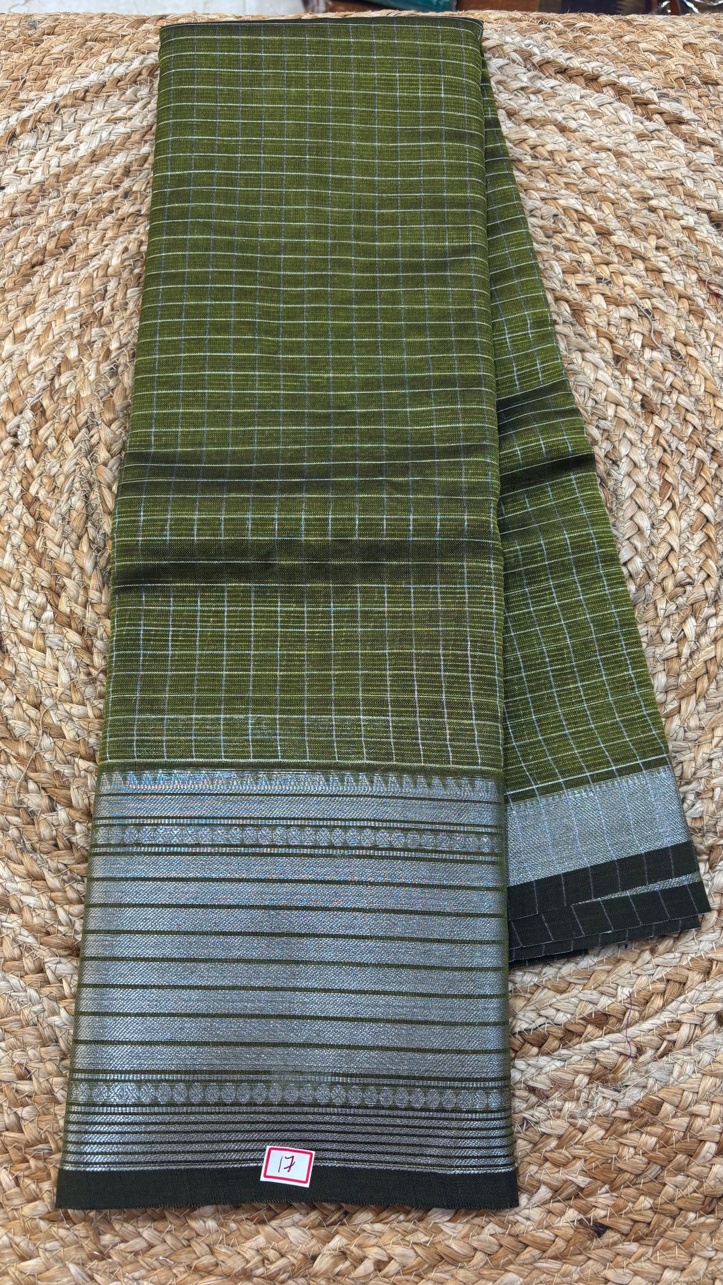 Mangalgiri Checks Saree