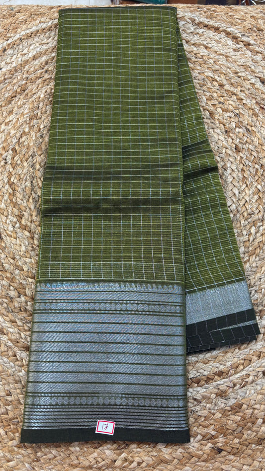 Mangalgiri Checks Saree