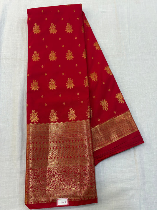 Semi Kanchi Butta Sarees