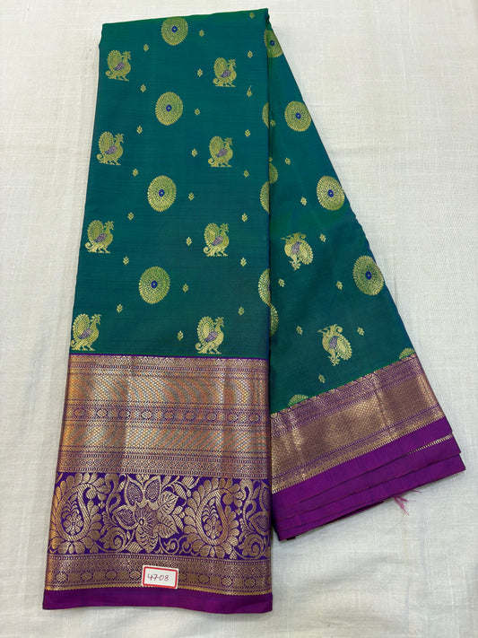 Semi Kanchi Butta Sarees