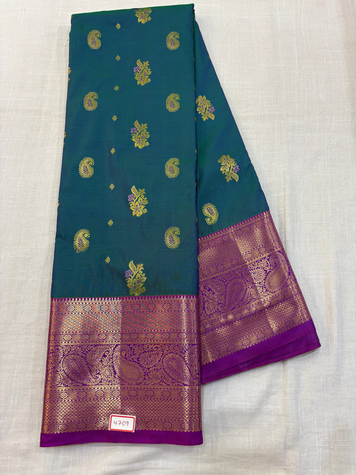 Semi Kanchi Butta Sarees